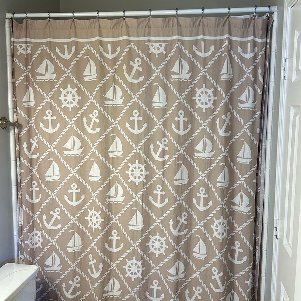 Nautical Shower Curtain